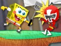 Leikur Nickelodeon Paper bardaga multiplayer  á netinu