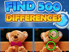 Leikur Finndu 500 Mismunur  á netinu