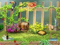 Leikur Garden Secrets falda hluti eftir útlínunni  á netinu