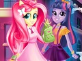 Leikur Equestria Girls fyrsta daginn í skólanum  á netinu