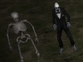 Leikur Slenderman verður að deyja: yfirgefin kirkjugarður  á netinu