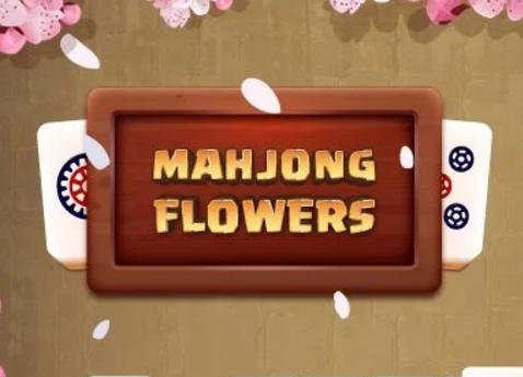 Leikur Mahjong blóm á netinu