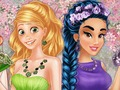 Leikur Litir Vor Princess Gowns  á netinu