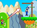 Leikur Mario & Sonic Doll  á netinu