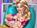 Leikur Mamma tvíburar Fæðing  á netinu