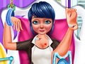Leikur Ladybug Leg skurðaðgerð á netinu