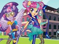 Leikur Stelpur frá Equestria. Vináttuleikir: Bogfimi  á netinu