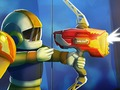 Leikur Nerf: Big Blasters - Wild Run  á netinu
