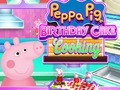 Leikur Peppa Svín Afmæliskaka Matreiðsla  á netinu