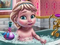 Leikur Baby Ice Queen: gaman í sturtu  á netinu
