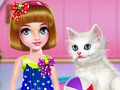 Leikur Kitty: umhirða og klipping  á netinu