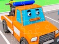 Leikur Teiknimynd Kids Trucks  á netinu
