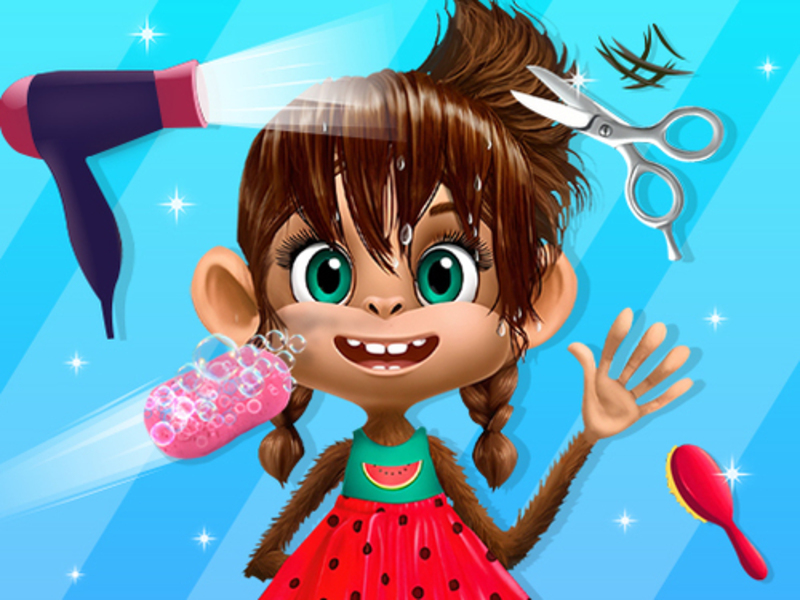 Leikur Super Star Animal Salon á netinu