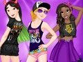 Leikur Princess Band Tees á netinu