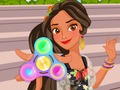 Leikur Princess fidget spinner  á netinu
