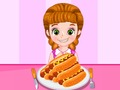 Leikur Princess Hotdog Borða keppni  á netinu