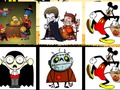 Leikur Halloween: teiknimyndir  á netinu