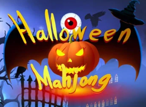 Leikur Halloween Mahjong á netinu