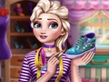 Leikur Frozen Princess strigaskór hönnun  á netinu