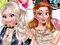 Leikur Prinsessastíll: myndbandsblogg að undirbúa veisluna  á netinu