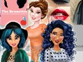 Leikur Ábendingar um vlogg í prinsessu stíl fyrir brunettes  á netinu
