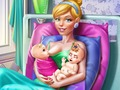 Leikur Cinderella Twins Fæðing  á netinu