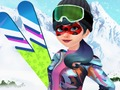 Leikur Ladybug skíðatími  á netinu
