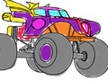 Leikur Monster Truck litabók  á netinu