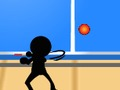 Leikur Stickman tennis á netinu