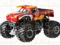 Leikur Monster Truck Jigsaw Challenge á netinu