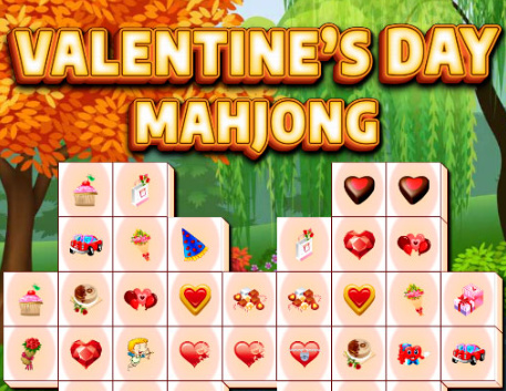 Leikur Valentínusardagur Mahjong  á netinu