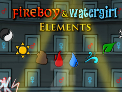 Leikur Fireboy & Watergirl Elements  á netinu