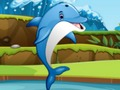 Leikur Dolphin Dice Race á netinu