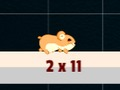 Leikur Hamster Grid margföldun  á netinu