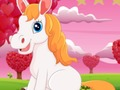 Leikur Sætur Little Horse Jigsaw  á netinu