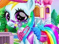 Leikur Rainbow Pony Umhyggja  á netinu