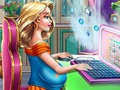 Leikur Mamma blogg á netinu