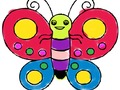 Leikur Butterfly litabók  á netinu
