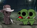 Leikur Stickman vs zombie  á netinu