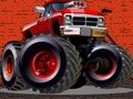 Leikur Crazy Monster Trucks Puzzle á netinu