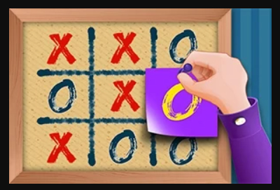 Leikur Tic tac toe skrifstofa á netinu