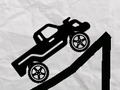 Leikur Pappír Monster Truck Race  á netinu