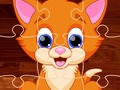 Leikur Baby Cat Puzzle Pime á netinu