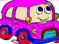 Leikur Aftur í skóla: Kids Car Coloring  á netinu