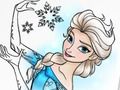 Leikur Ótrúleg prinsessa litabók  á netinu