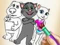 Leikur Kitty litabók  á netinu