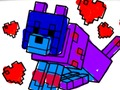 Leikur Aftur í skólann: Monster Craft Coloring  á netinu