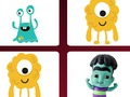 Leikur Minni leikur Monsters  á netinu