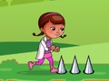 Leikur Doc McSTuffins Endless Runner Girl á netinu
