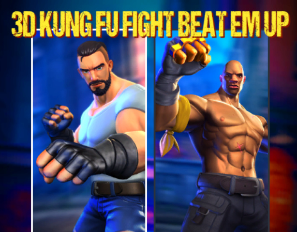 Leikur 3d kung fu bardaga slær em upp á netinu